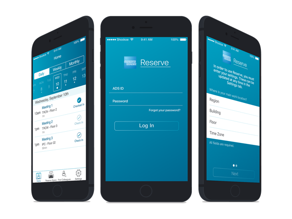 American Express UI Design