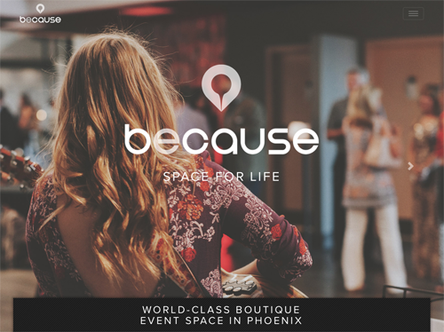 Event Space Responsive Website
